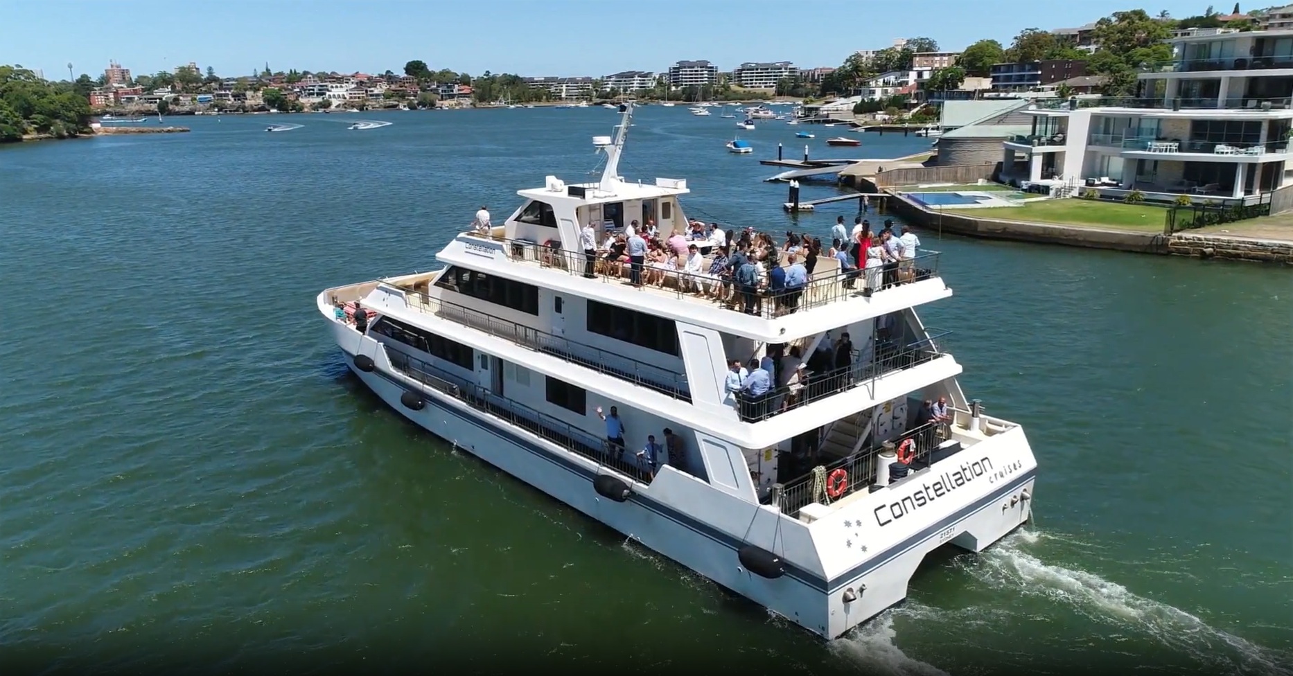 Corporate & Promotional - Sydney Harbour cruise experience with Constellation Cruises